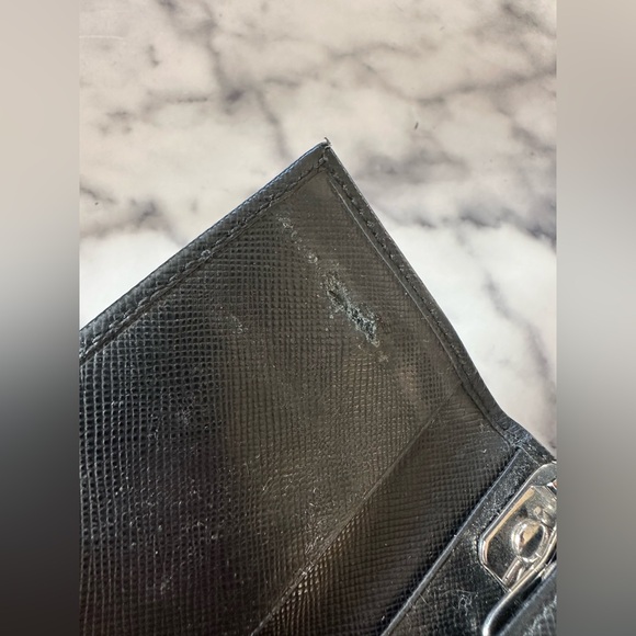 Prada Saffiano Leather Key Ring Holder - Picture 6 of 8